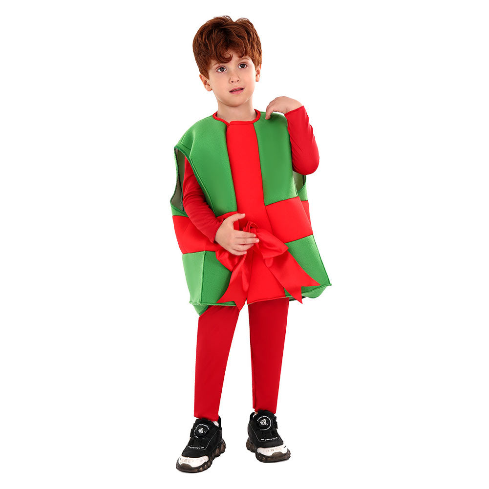 Kinder Weihnachtsgeschenk Cosplay Kostüm Outfits Halloween Karneval Anzug