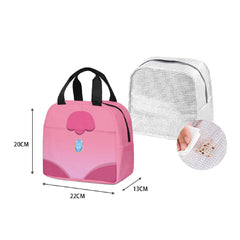 Lunch Bag Bento Pack Aluminium-Folie Reis Tasche Mahlzeit Pack Leinwand Folie Lunch Box Student Bento Handtasche