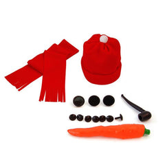 Weihnachten Schneemann DIY Werkzeug Cosplay Halloween Karneval Kostüm Zubehör Set